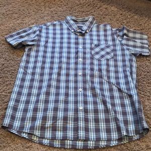 RVCA short  sleeved button down